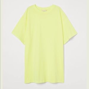 NWOT Oversized Neon Shirt